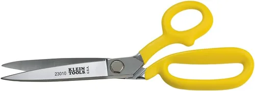 Vista 18 de Klein Tools 23008 Tijeras Recortadoras Curvas Forjadas Premium de Servicio Pesado, Fabricadas en Estados Unidos, Tijeras Domésticas Multiusos