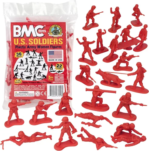 Vista 11 de BMC - Figuras de plástico para mujer, 36 unidades, color azul, fabricadas en Estados Unidos