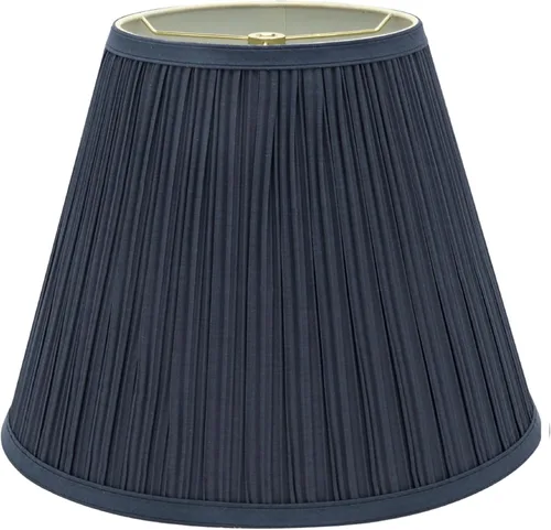 Vista 13 de Aspen Creative 33053, pantalla para lámpara de araña de transición Empire de tapa dura, plegada en color verde oscuro de hongo, 17,8 cm de parte