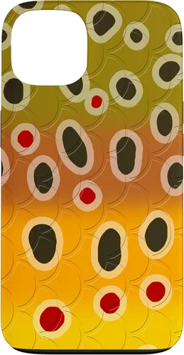 Vista 7 de Marrón trucha patrón pescado arte trucha pesca mosca pesca regalo caso para iPhone 17