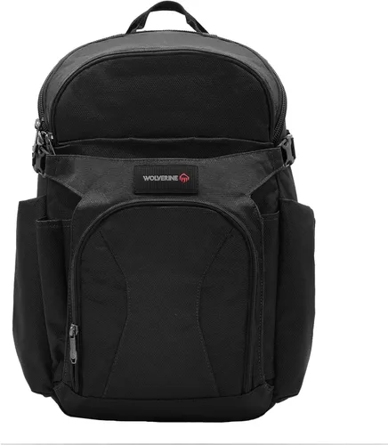 WOLVERINE 33l Cargo Pro Backpack with Expandable Helmet Stash, Laptop Compartment, 7 Pockets & Moisture Wicking Straps
