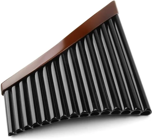 Vista 4 de 15 tubos, flauta de cacerola G para llaves, instrumento de viento de madera, instrumento musical tradicional, flauta de bambú (mano derecha)