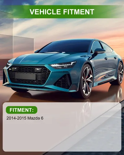 Vista 6 de SCITOO Motor soplador de calentador HVAC con jaula de ventilador frontal GHR161B10 para Mazda para 6 2014-2017 2019-2021, para Mazda para CX-5