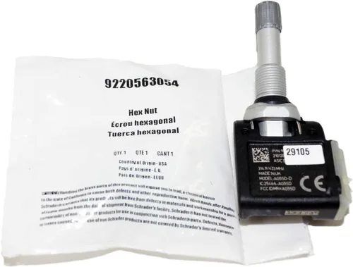 Vista 3 de Sensor TPMS - Hyundai/Kia 315MHz Abrazadera en OEM #s 52933-2F000, 52933-A5000
