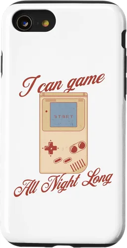 Vista 18 de I Can Game All Night Long Retro Handheld Gamer Case for iPhone 16