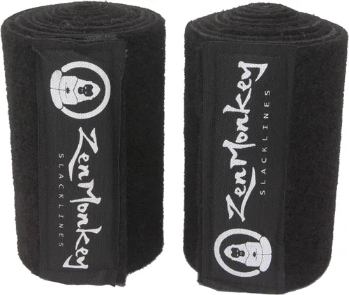 Protectores de Árboles por ZenMonkey Slacklines, Perfectos para Slacklines, Ninjalines, Tirolesas, Columpios de Árbol, con Correas Guía