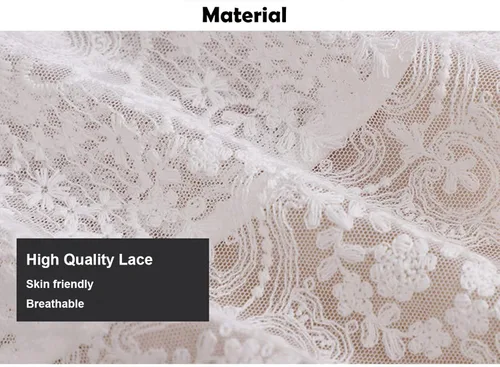 Vista 5 de SUZALA Lace False Collar, Women Detachable Fake Collar Fake Collar for Blouse Hoodie Sweater Coat