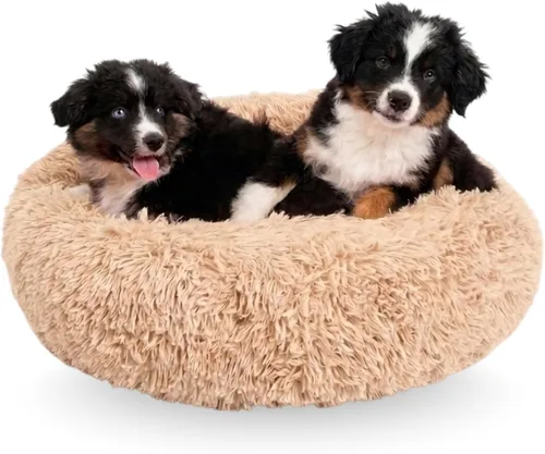 Vista 9 de Active Pets cama para perro, relajante, para perros pequeños, medianos y grandes, cama antiansiedad, suave y mullida para perros y gatos, cómoda