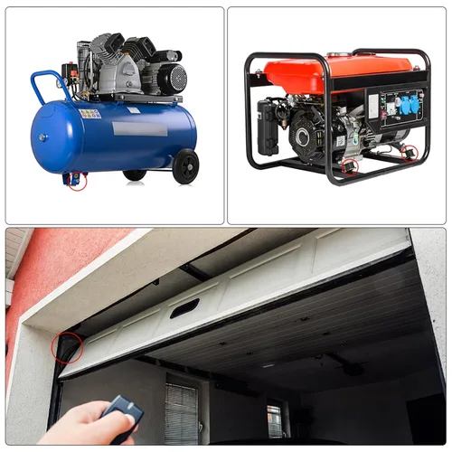 Vista 5 de uxcell Soportes de goma, 6 unidades M4 macho/hembra aislador de vibración, amortiguador, para motor de garaje, compresor de aire, bobinas de barco