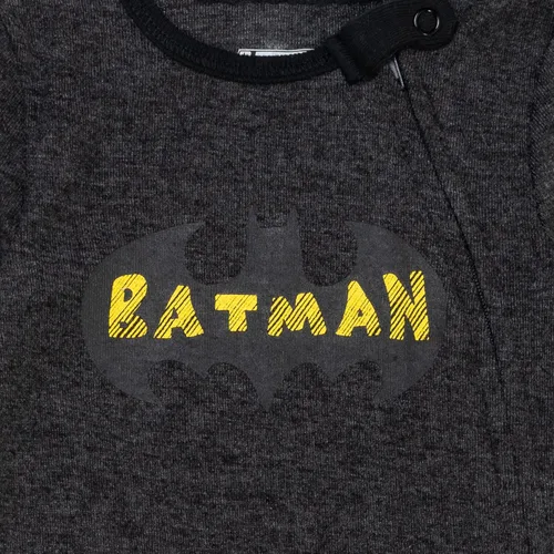 Vista 5 de DC Comics Justice League - Overol de manga larga con cremallera para dormir y jugar