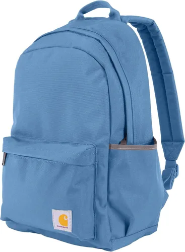 Vista 8 de Carhartt Mochila clásica para laptop de 21 L, duradera y resistente al agua con funda para laptop de 15 pulgadas, múltiples compartimentos Azul