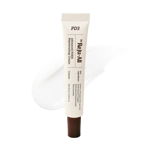Dr. Reju-All Advanced PDRN Crema Rejuvenecedora – Humectante Facial de ADN de Salmón PDRN 99% Puro – Concentración Óptima de 1200ppm para Resultados