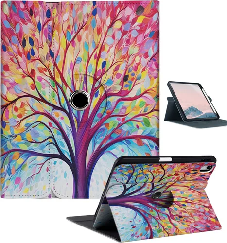 Funda para iPad Air de 5ª/4ª/6ª generación con soporte para lápices, Apple iPad M2/M3 de 11 pulgadas 2024/2025 / Air 5/4 Gen 10.9 pulgadas