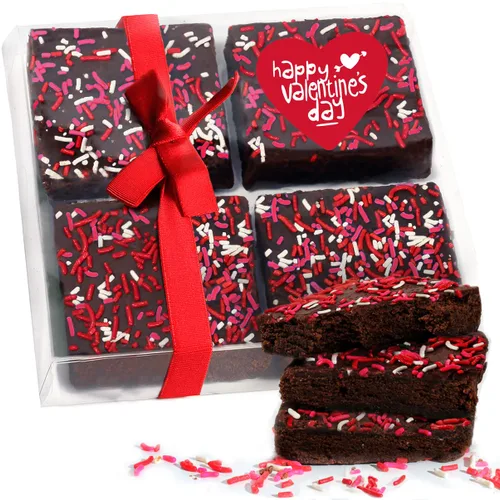 Vista 8 de Cesta de regalo de galletas de brownies de Pascua, regalo de comida de chocolate envuelta individualmente para hombres, mujeres y niños, paquete