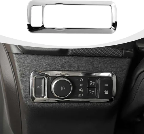 Vista 19 de RAZPOY Cubierta de botón del interruptor de faros para accesorios Ford Bronco 2021-2025 Azul