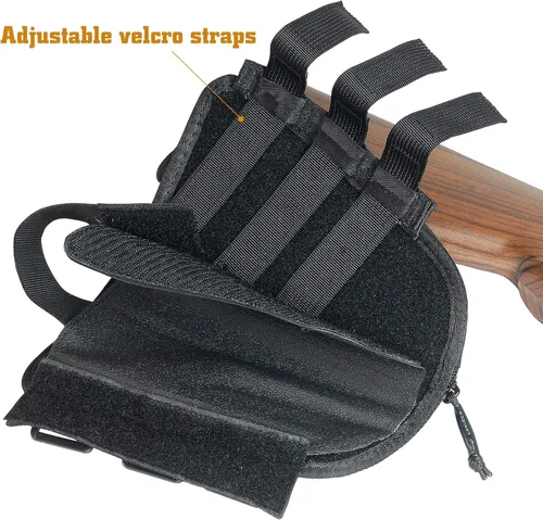 Vista 3 de Soporte para mejillas Buttstock diseñado para escopeta y carcasa de rifle