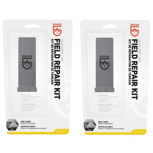 Vista 6 de GEAR AID Seam Grip WP - Kit de reparación de campamento y sendero, sellador impermeable de 0.25 onzas con cuatro parches hexagonales de cinta