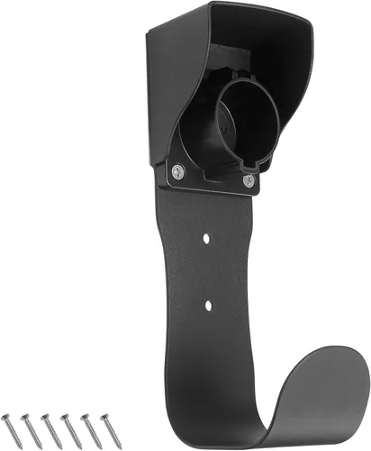 BougeRV Cargador y soporte EV SAE J1772 Cargador EV funda Soporte de montaje en pared Boquilla Cargador de vehículo eléctrico