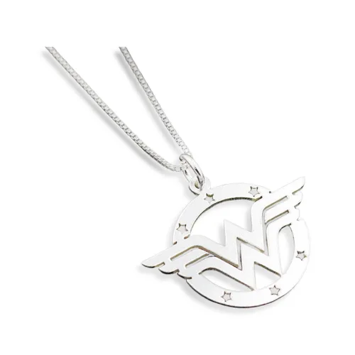 Delicate Woman handmade necklace sterling silver symbol - hero mom - gift for women - girl jewelry - strong woman - amazing mom gift WWR