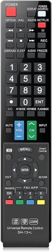 Vista 17 de Gvirtue Control remoto de repuesto para Roku TV, compatible con TCL, Hisense, Sharp, Insignia, Onn Smart TVs - Netflix, Disney Plus, Hulu, Vudu Keys