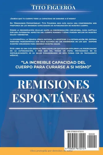 Vista 2 de Remisiones Espontáneas "La Increíble Capacidad del Cuerpo para Curarse a Sí Mismo" (Spanish Edition)