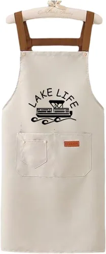Delantal impermeable divertido para peluquero y chef, babero para barbacoa, decoración de cocina, delantales de cocina para inauguración de la casa,