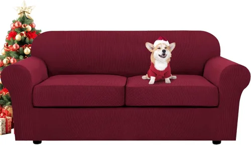 Vista 143 de H.VERSAILTEX Fundas de Sofá Elásticas para Cojines Fundas de Sofá para Muebles de Sala Fundas Protectoras