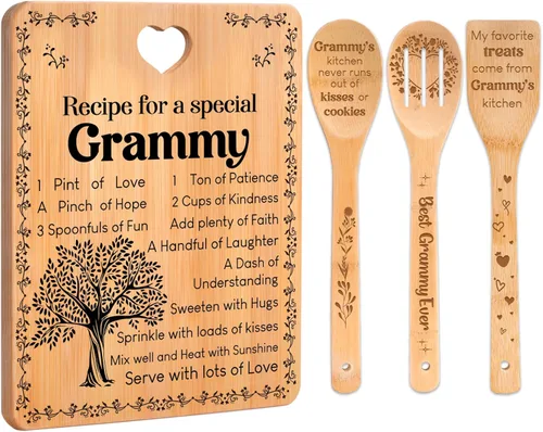 Vista 32 de Regalos de cumpleaños número 30 para mujeres – Regalos de cumpleaños número 30 para hombres, tabla de cortar, hecha de bambú grabada "Year 1995 News