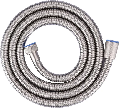 Vista 14 de ALEASHA Manguera de ducha de 79 pulgadas con acabado negro mate, acero inoxidable SUS 304 extra larga, repuesto para limpieza de baño de mascotas