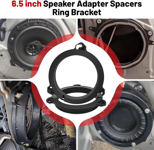 Vista 5 de RED WOLF Adaptador de altavoz para puerta de automóvil compatible con Nissan Frontier Altima Sentra 2004-2019, KIA K2 2011-2019, Infiniti Q25