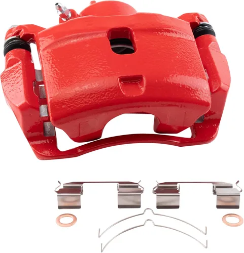 Vista 79 de TRQ Pinza de freno delantera izquierda con soporte lado del pasajero compatible con Ford Expedition Lincoln Navigator 2003-2006