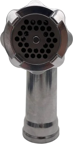 Vista 2 de Accesorio metálico para molinillo de alimentos compatible con todas las batidoras de pie KitchenAid, accesorio para picadora de carne incluida, 2