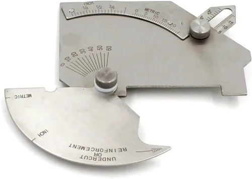 Vista 3 de WS Welding Hi-Lo Gauge & Bridge CAM Gage Metric and Inch Reading