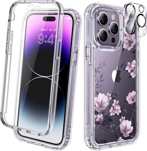 Vista 211 de Diaclara Funda magnética diseñada para iPhone Air, protector de pantalla de cuerpo completo, compatible con MagSafe, funda militar a prueba
