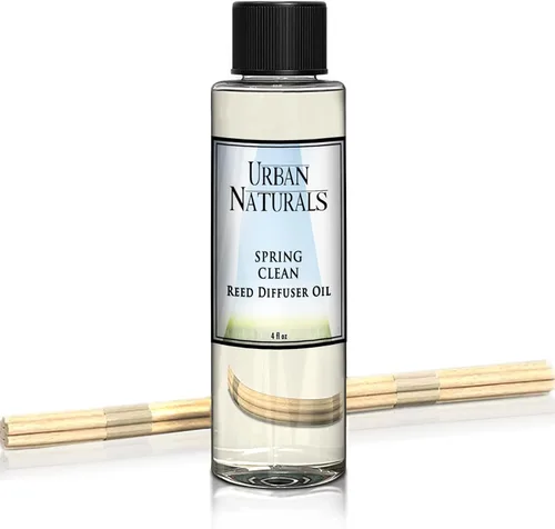 Vista 86 de Urban Naturals Recambio de difusor de varillas de aceite de eucalipto y salvia y varillas Eucalipto, salvia, menta, lima y madera de cedro, 4