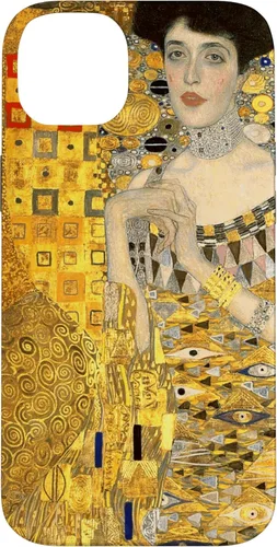 Vista 15 de Carcasa para iPhone 16 Adele Bloch-Bauer I Gustav Klimt Art Nouveau Simbolismo