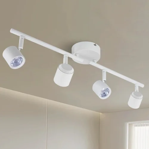 Arcfox Foco de techo LED de 30 W, 4 luces, foco de techo de 3000 K, blanco cálido, regulable, flexible, giratorio, ETL, 24°, CRI90 para iluminación