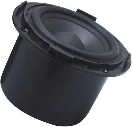 Vista 3 de Herdio Altavoces marinos impermeables de 3 pulgadas, sistema estéreo de audio de rango completo de 2 vías, altavoz para motocicleta con potencia