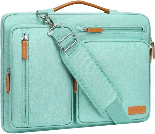 Vista 28 de MOSISO Bolsa de hombro protectora 360 para laptop, bolsa de computadora de 13-13.3 pulgadas compatible con MacBook, HP, Dell, Lenovo, Asus, bolsa