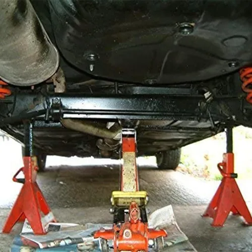Vista 7 de DEDC Almohadillas para Gato de Piso, Adaptador de Gatos Elevadores de Coche Discos de Goma, Protector de Soldadura por Puntos, Accesorios