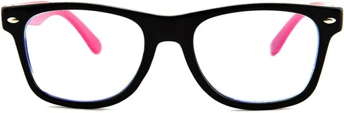 Vista 3 de Lentes rectangulares digitales con bloqueo de luz azul para niños y niñas de 5 a 12 años