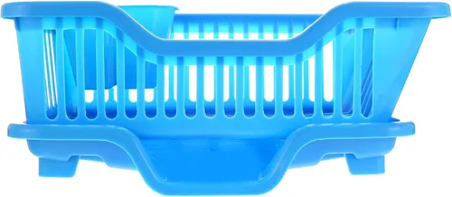 Kichvoe 1 juego de escurridor de platos, cesta multiusos de almacenamiento de cocina para drenaje y organización eficiente de los platos