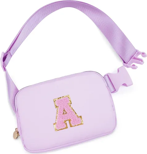 Vista 38 de Bolsa de cinturón para niñas y mujeres, bolsas cruzadas, riñonera, riñonera personalizada, Negro, Small