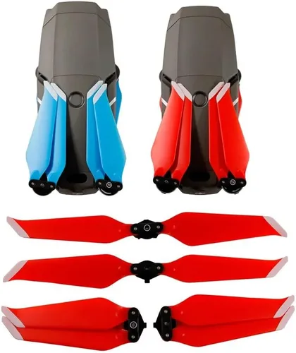 Vista 2 de 4Pcs 8743F Low-Noise Props for D-JI Mavic 2 Pro Zoom Drone Accessories Quick-Release Blade Replacement Prop Wing Fans Spare Parts (Color White)