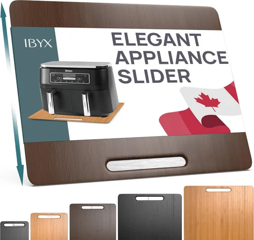 Vista 25 de Ibyx Elegante bandeja deslizante, compatible con batidoras KitchenAid de 4.5 cuartos de galón y otros electrodomésticos pesados (negro)
