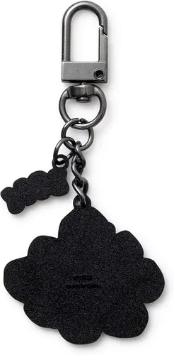 Vista 5 de BT21 Flower Collection SHOOKY - Llavero de metal con clip, Marrón