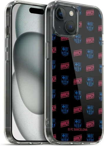 Head Case Designs Funda de gel suave con licencia oficial del FC Barcelona con patrón Forca Barca [protección de grado militar] compatible con Apple