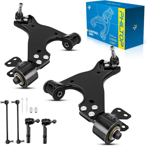 Vista 57 de PHILTOP Kit de suspensión delantera brazo de control inferior con rótula y barra estabilizadora, enlace final compatible con Chevrolet Captiva