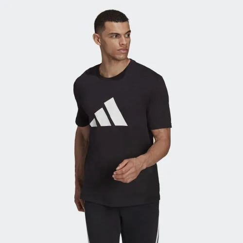 Vista 2 de adidas Camiseta deportiva Future Icons Three Bar para hombre