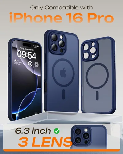 Vista 1003 de TOCOL Funda para iPhone 11, compatible con Magsafe, protección completa de cámara, imanes integrados, protección contra caídas, funda translúcida
